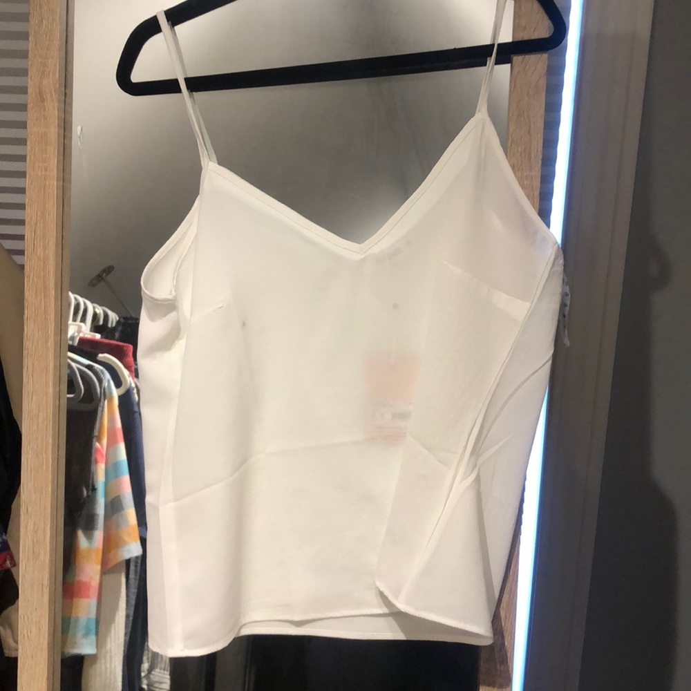 White tank top